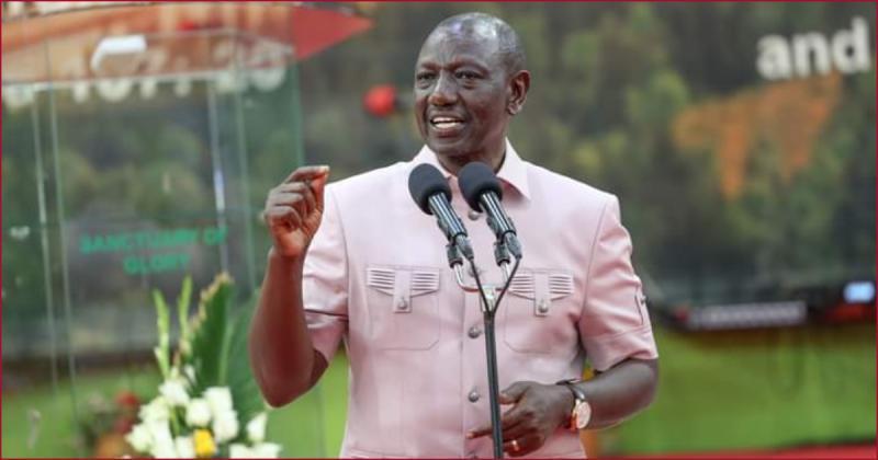 President William Ruto assured Kenyans a 2kg of flour would not go beyond KSh 230 again.